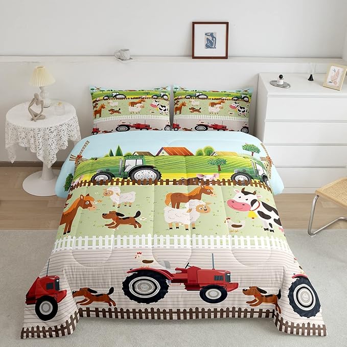 Kids farm bedding hotsell