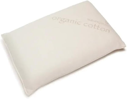 Naturepedic Organic Latex Pillow - Standard Bed Pillow with Soft Comfort - Luxury Pillow with Adjustable Fill for Comfortable Sleeping, Back Support and Neck Pain Relief - LeafyLoom