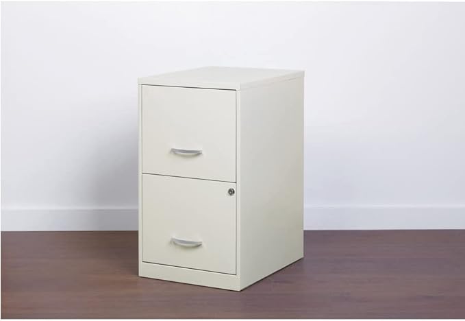 Lorell LLR14341WE - SOHO 18 2-drawer File Cabinet - LeafyLoom