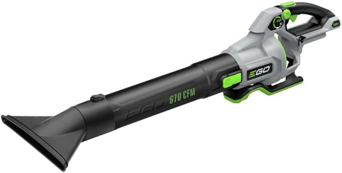 EGO Power+ LB6700 670 CFM 180 MPH 56V Lithium-Ion Cordless Electric Variable-Speed Blower, Battery and Charger not Included - LeafyLoom