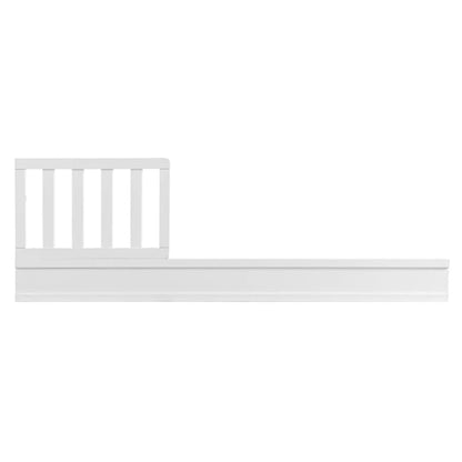 Oxford Baby Holland Modern 3-in-1 Island Crib to Toddler Bed Guard Rail Conversion Kit, Snow White, GreenGuard Gold Certified - LeafyLoom