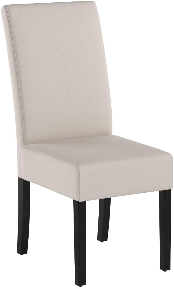 Christopher Knight Home Pertica Linen Dining Chairs, 2-Pcs Set, Natural - LeafyLoom