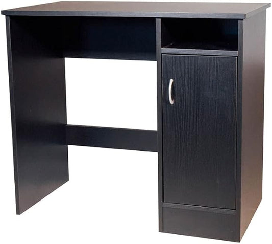 OneSpace Madison Cabinet Computer Desk, No Size, Black - LeafyLoom