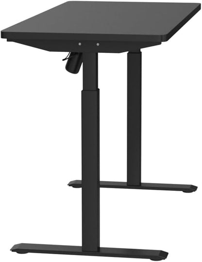 NicBex Laik-DW-00079-DX Desks, 48" W x 24" D x 28" H, Black - LeafyLoom