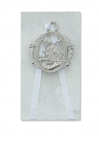 Guardian Angel Crib Medal Whit - LeafyLoom