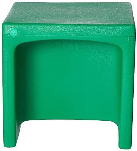 Children's Factory 3-in-1 Cube Chair for Kids, Flexible Seating Classroom Furniture, 1-Pack, Green - LeafyLoom