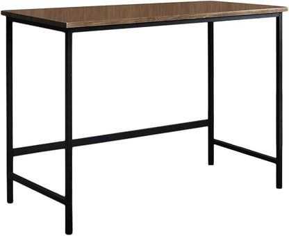 Kings Brand Furniture Contemporary Home & Office Computer Desk Workstation, Black / Gray - LeafyLoom