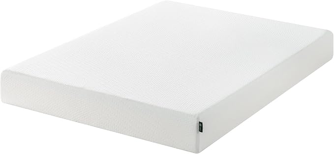 ZINUS 8 Inch Green Tea Essential Memory Foam Mattress, Queen, Mattress in A Box, Affordable Mattress, CertiPUR-US Certified - LeafyLoom