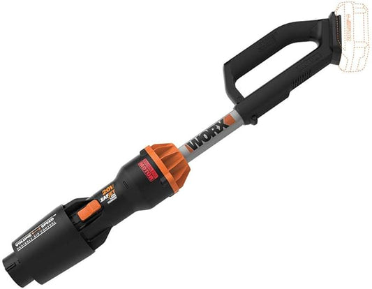 Worx Nitro WG543.9 20V LEAFJET Leaf Blower Cordless with Battery and Charger, Blowers for Lawn Care Only 3.8 Lbs., Cordless Leaf Blower Brushless Motor– Tool Only - LeafyLoom