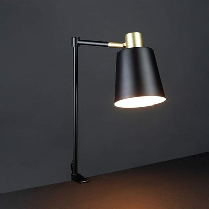 Globe Electric 52900 Lex Desk Lamp, Black with Gold - LeafyLoom