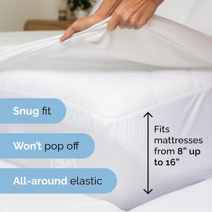 Queen Size 4 Piece Sheet Set - Comfy Breathable & Cooling Sheets - Hotel Luxury Bed Sheets for Women & Men - Deep Pockets, Easy-Fit, Extra Soft & Wrinkle Free Sheets - White Oeko-Tex Bed Sheet Set - LeafyLoom