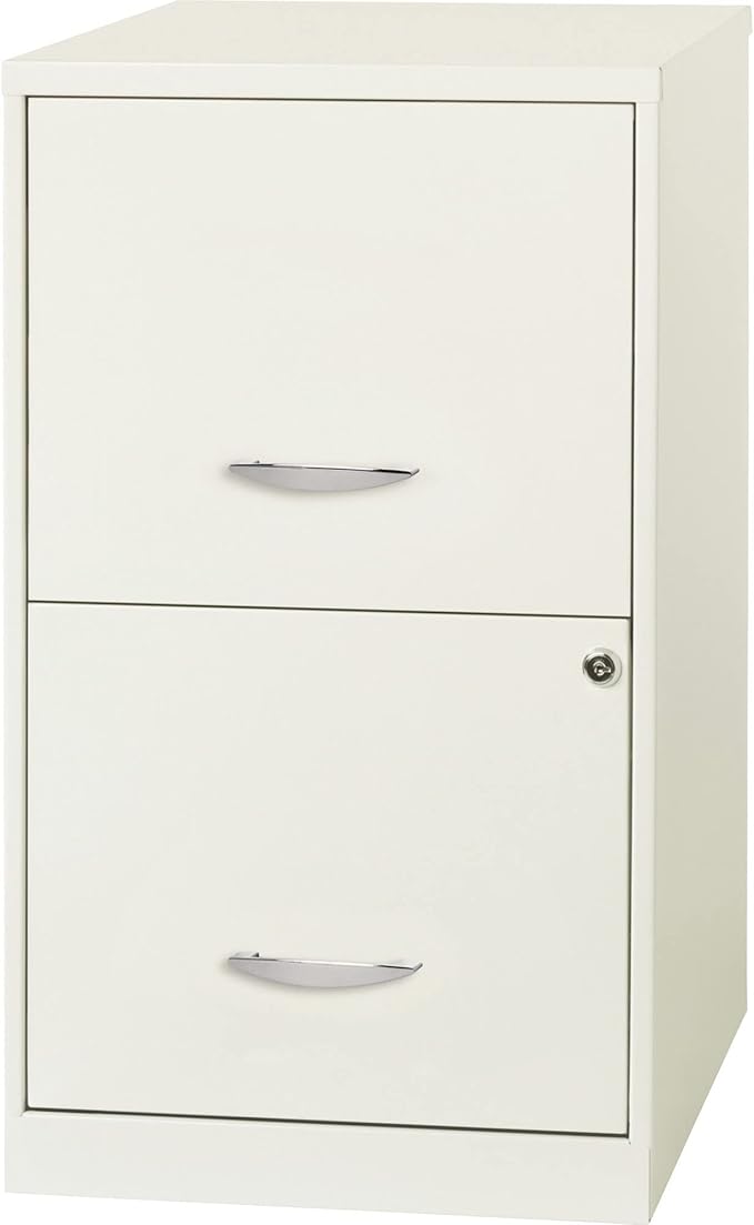 Lorell LLR14341WE - SOHO 18 2-drawer File Cabinet - LeafyLoom