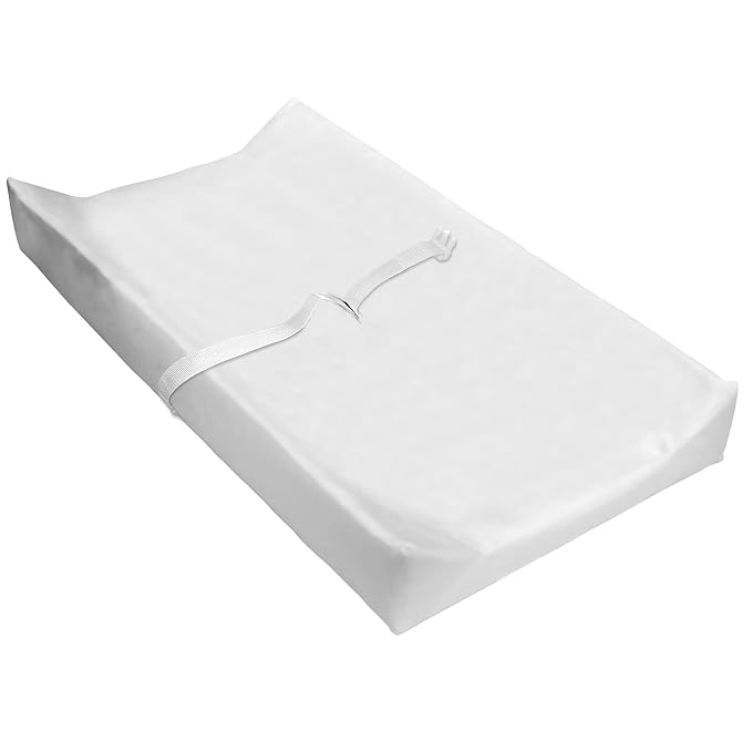 Delta Children Abby Convertible Crib 'N' Changer + Changing Pad and Cover [Bundle], Bianca - LeafyLoom