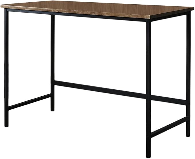 Kings Brand Furniture Contemporary Home & Office Computer Desk Workstation, Black / Gray - LeafyLoom