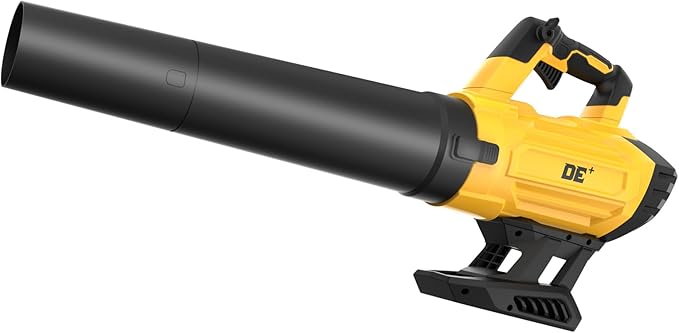 Cordless Leaf Blower for Dewalt 20V Battery, 26000RPM, 400CFM Portable Handheld Leaf Blower for Blowing SnowLeaves, Adjustable Speeds & lightweight for Yard,Patio,Factory(Battery Not Included) - LeafyLoom