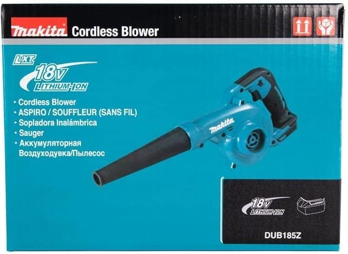 Makita DUB185Z Cordless Handheld Leaf Blower Powered by 18V LXT Li-Ion Battery - LeafyLoom