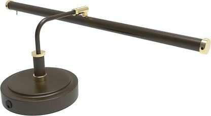 Cocoweb 19" Mahogany Bronze LED Directional Piano Desk Lamp - PLED101MBD (Mahogany Bronze) - LeafyLoom