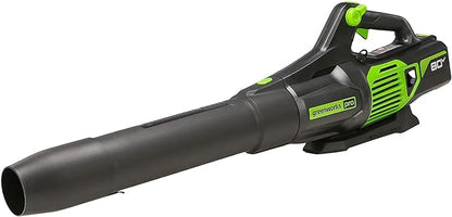 Greenworks 80V (170 MPH / 730 CFM / 75+ Compatible Tools) Cordless Brushless Axial Leaf Blower, Tool Only, 80 Volts - LeafyLoom