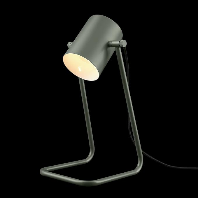 Globe Electric 52878 Sahara Desk Lamp, Matte Green - LeafyLoom