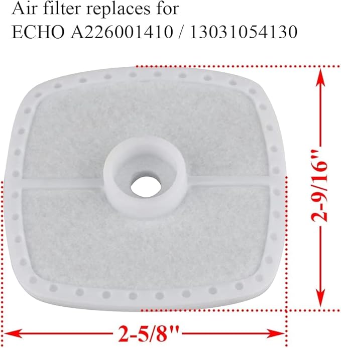 PB250 Carburetor Air Filter kit for Echo ES-250 Leaf Blower RB-K106 PB-250 Blower PB-250LN 165 Mph and 391 Cfm A021003661 Carburetor w Fuel Line - LeafyLoom