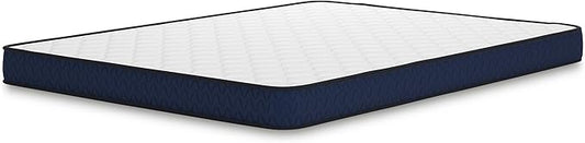 Signature Design by Ashley King Size Medium Firm 6 Inch Memory Foam Mattress with Breathable Quilted Cover - LeafyLoom