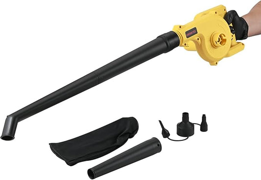 Cordless Blower for DEWALT 20V Max Battery, 3-in-1 Handle Small Blower & Vacuum & Inflatable Compatible with DEWALT Battery by MKMKYEE (Battery Not Included) - LeafyLoom