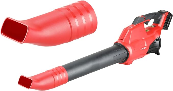 Flat Bend Nozzle for Milwaukee M18 Fuel Leaf Blower, Work for Milwaukee M18 2724-20 & 2724-21, Leaf Blower Nozzle for Drying, Blow-Drying, Purging Cars, Trucks, Tool boxes(1 Pack, no Tool) - LeafyLoom