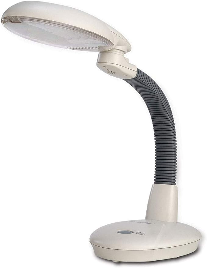 Easy Eye Energy Saving Desk LAMP Gray - LeafyLoom