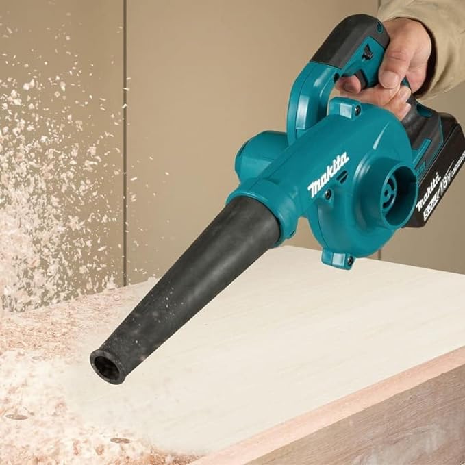 Makita DUB185Z Cordless Handheld Leaf Blower Powered by 18V LXT Li-Ion Battery - LeafyLoom