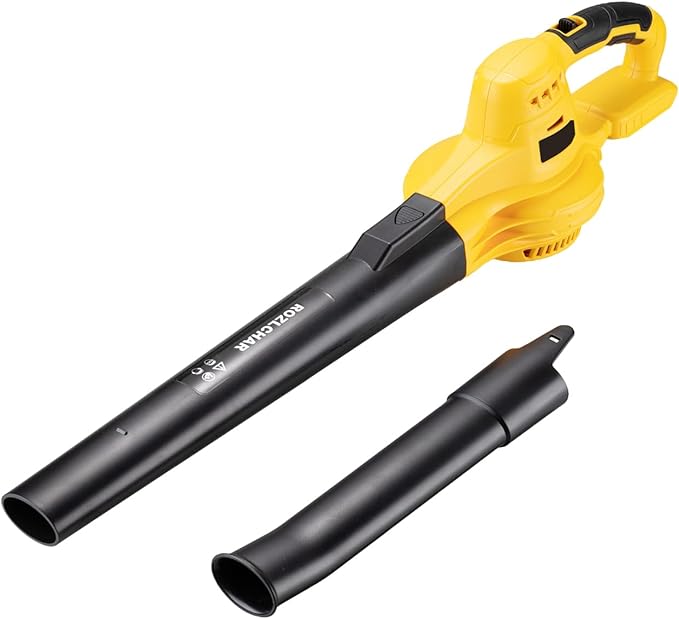 Cordless Leaf Blower Compatible for Dewalt 20V Max Battery(𝐁𝐚𝐭𝐭𝐞𝐫𝐲 & 𝐂𝐡𝐚𝐫𝐠𝐞𝐫 𝐍𝐨𝐭 𝐈𝐧𝐜𝐥𝐮𝐝𝐞𝐝), Electric Handheld Lightweight Leaf Blower for Lawn Care & Yard Cleaning - LeafyLoom