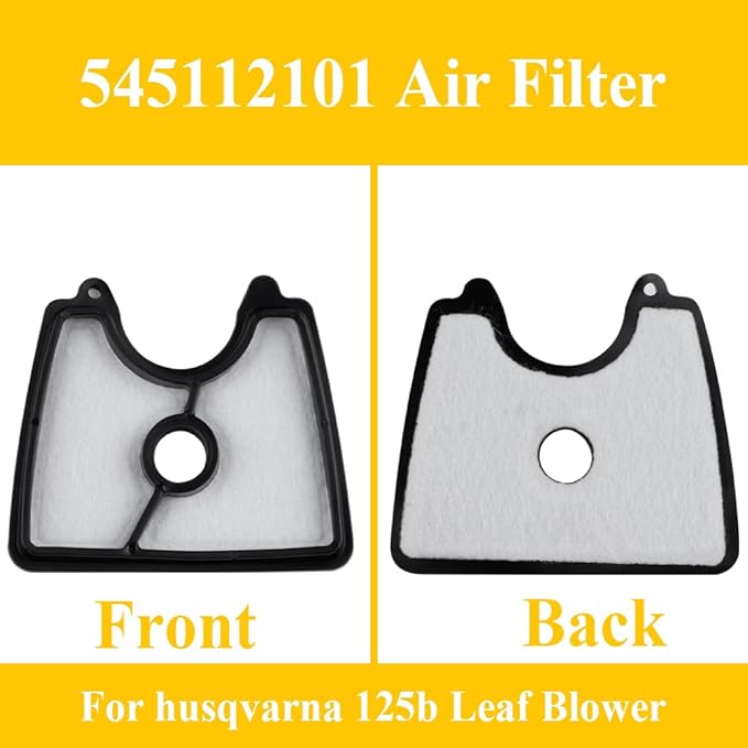 HUZTL 581798001 Fuel Line Kit Air Filter Kit Adjustment Tool for Husqvarna 125B 125BX 125BVX Leaf Blower - LeafyLoom