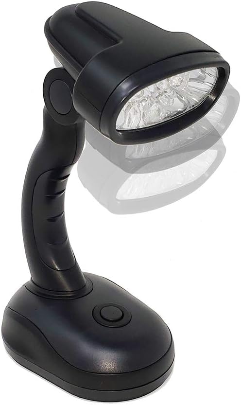 IdeaWorks ZB6173BLK Black S/2 LED Desk Lamps-Matte - LeafyLoom