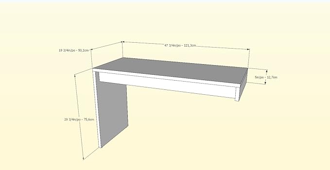 Nexera 211348 Reversible Office Desk Panel, White & Bark Grey - LeafyLoom