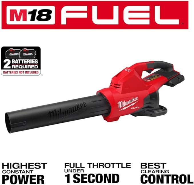 Milwaukee 2824-20 M18 Fuel™ Dual Battery Blower - LeafyLoom