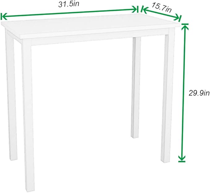 soges 31.5 inches Desk Small Desk Computer Desk Home Office Table Laptop Desk Writing Desk Study Table Computer Workstations Teak GCP2AC3-80TB - LeafyLoom