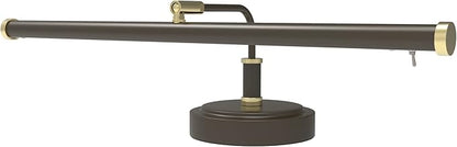 Cocoweb 19" Mahogany Bronze LED Directional Piano Desk Lamp - PLED101MBD (Mahogany Bronze) - LeafyLoom