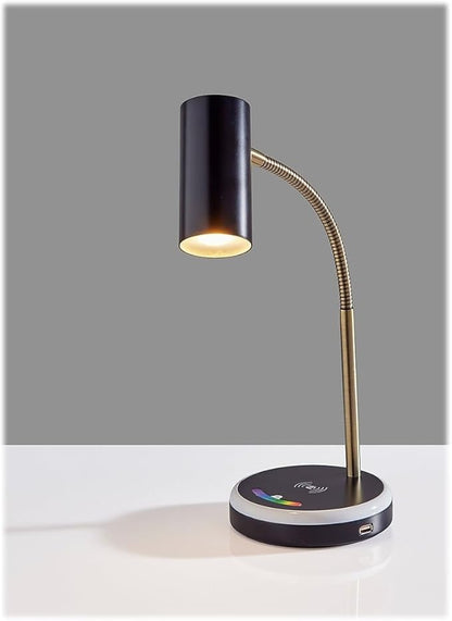 Shayne LED Wireless Charging Desk Lamp - LeafyLoom