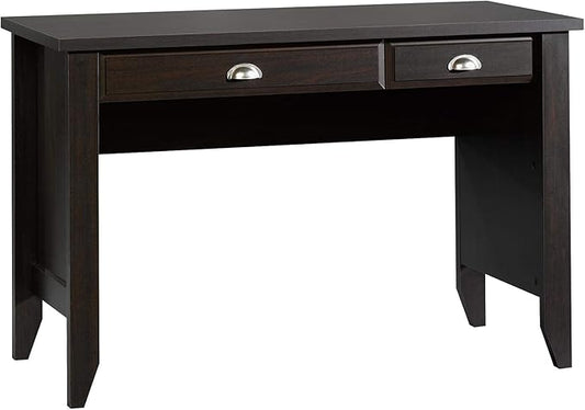 Sauder Shoal Creek Computer Desk, Jamocha Wood finish - LeafyLoom