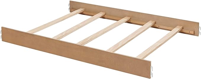 Everlee Crib to Full-Size Bed Conversion Kit, Honey Wood - LeafyLoom