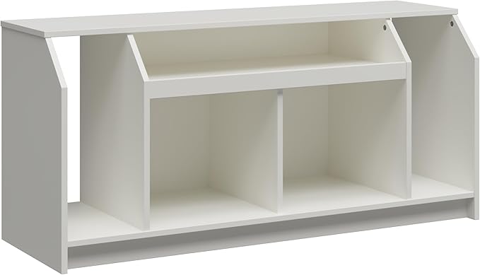 Ameriwood Home The Loft Stand for TVs up to 59", White - LeafyLoom