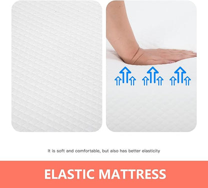 FDW 5 Inch Gel Memory Foam Mattress Medium-Firm Mattress for Pressure Relief & Cooler Sleep Mattress for Kid Adults CertiPUR-US Certified Mattress in a Box, King - LeafyLoom