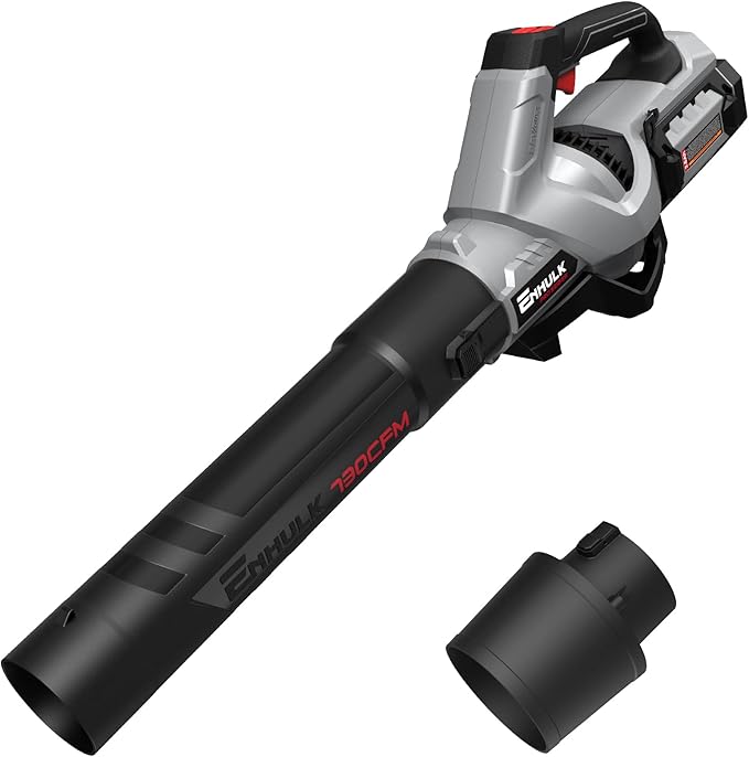 58V 730CFM Cordless Leaf Blower with 2.5AH Battery & Charger (LBL1273J) - LeafyLoom