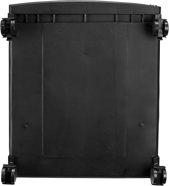 Storex 61312A01C File Cabinet, 1-Pack, Black - LeafyLoom