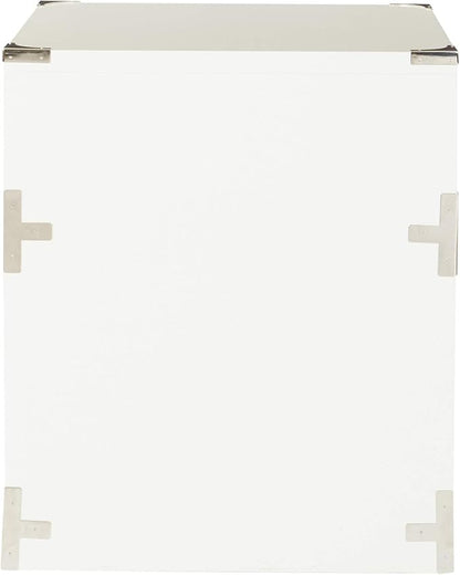 OSP Home Furnishings Wellington 2-Drawer File Cabinet, White - LeafyLoom