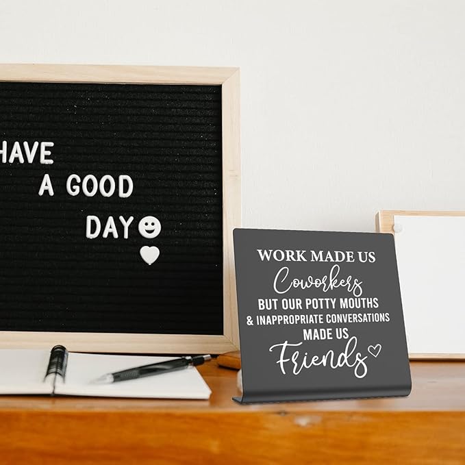 Work Bestie Gifts for Women Colleagues Coworkers Gift Office Desk Decor New Job Good Luck Goodbye Gifts For Coworkers Boss Women Friends Farewell Going Away Goodbye Gifts for Coworker dksg16 - LeafyLoom