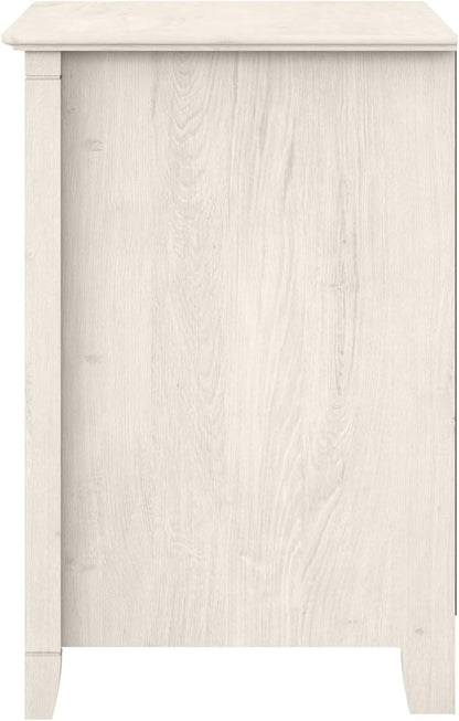 Bush Furniture Key West 2 Drawer Lateral File Cabinet in Linen White Oak | Document Storage for Home Office | Accent Chest with Drawers - LeafyLoom