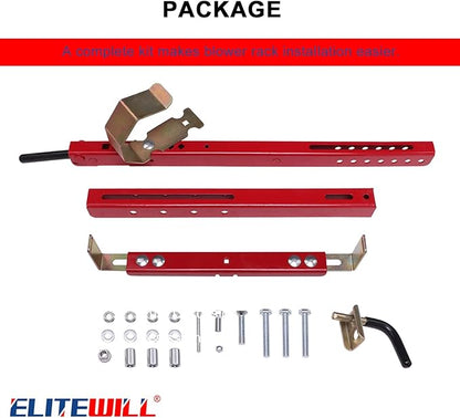 ELITEWILL Trailer Backpack Blower Holder Rack Compatible with Open and Enclosed Lawn Landscape Trailers Trucks - 1 Pack Backpack Blower - LeafyLoom