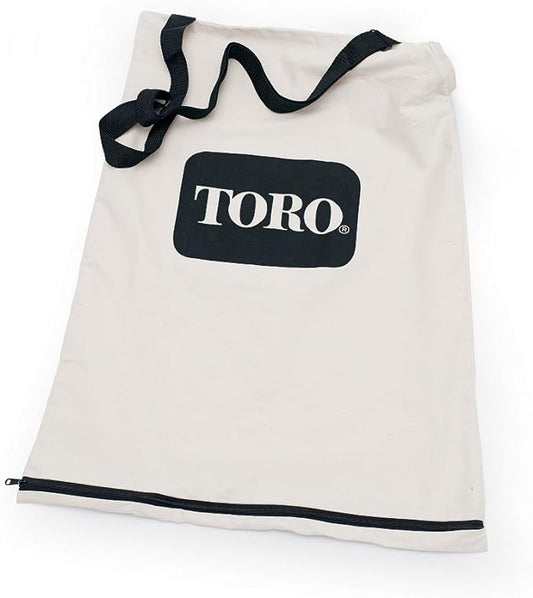 Toro 51503 Bottom Zip Replacement Bag, White - LeafyLoom