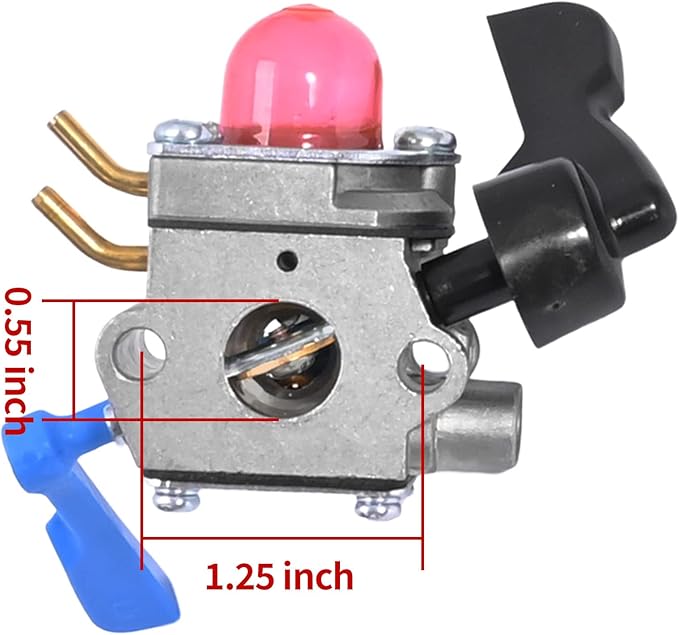 C1U-W46 Carburetor Kit Replacement for Husqvarna FB25 Handheld Blower For Weedeater FB25 FB-25 Blower for Zama C1U-W51B Carb - LeafyLoom