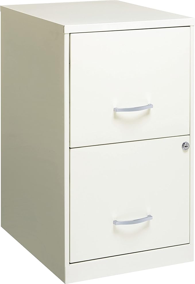 Lorell LLR14341WE - SOHO 18 2-drawer File Cabinet - LeafyLoom